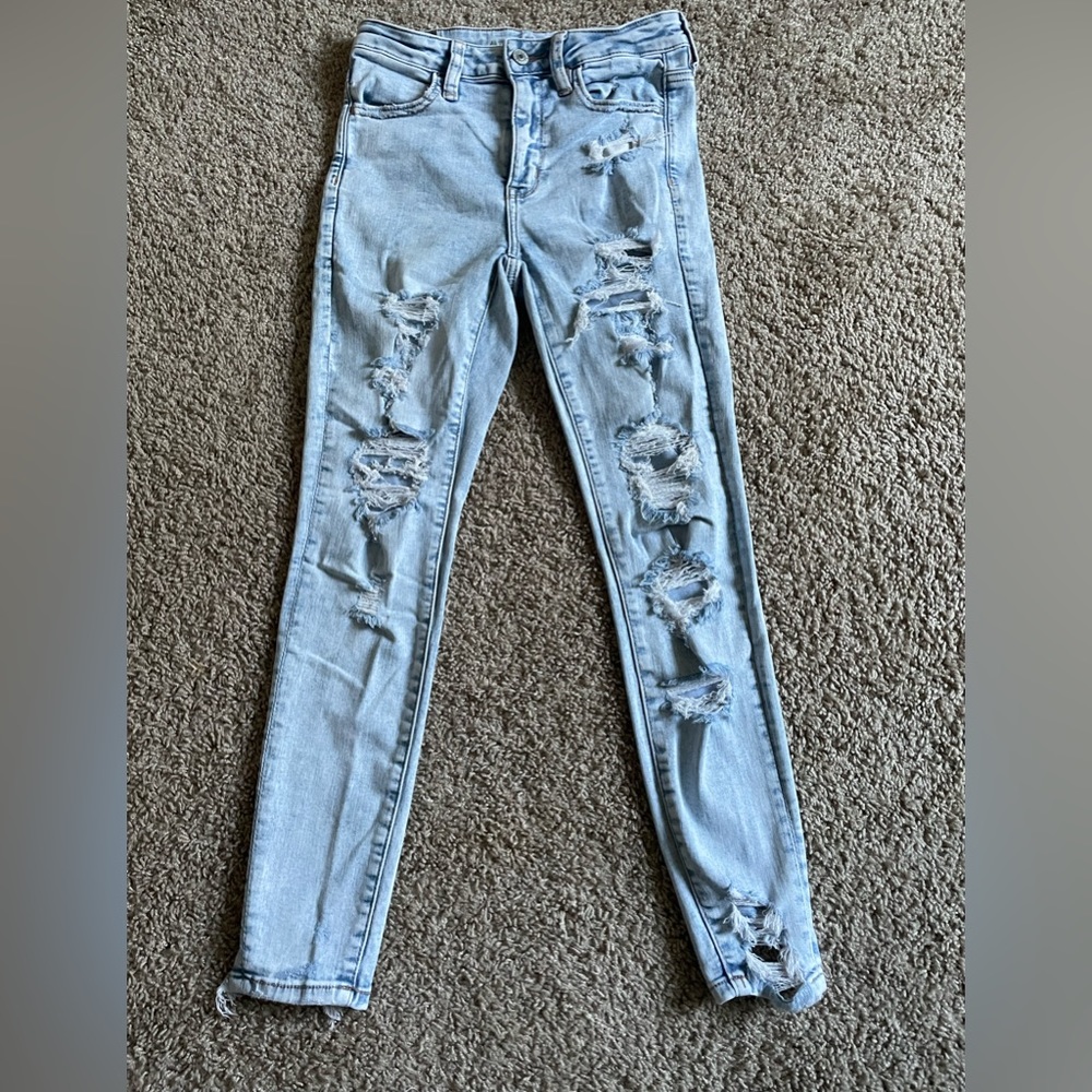 american eagle skinny jeans!